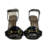 Gucci Patent Leather Horsebit Heels - Size 38