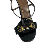 Gucci Patent Leather Horsebit Heels - Size 38
