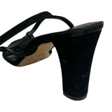 Gucci Suede Interlocking "GG" Heels - Size 39