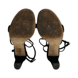 Gucci Suede Interlocking "GG" Heels - Size 39