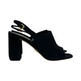 Prada Suede Block Heels - Size 39