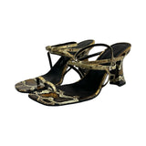 By Far Python Print Heels - Size 39