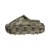 Gucci "Cubic Runner GG Monogram" Slides - Size 39