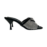 Prada Satin Embellished Heels - Size 37