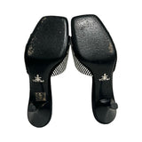Prada Satin Embellished Heels - Size 37