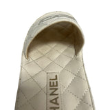 Chanel Quilted Slides - Size 37