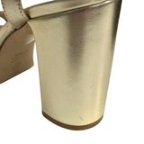 Stuart Weitzman Gold "Dayna II Platform" Heels - Size 7.5