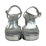 Stuart Weitzman Silver "Dayna" Heels - Size 7.5