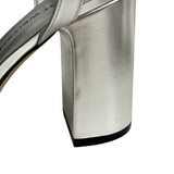 Stuart Weitzman Silver "Dayna" Heels - Size 7.5