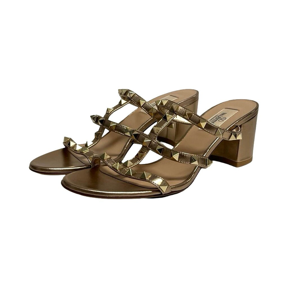 block heel valentino rockstud cage heels