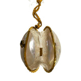 Scheilan Firenze Faux Pearl Wristlet Bag
