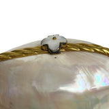 Scheilan Firenze Faux Pearl Wristlet Bag