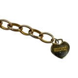 Moschino Logo Lettering Chain Belt