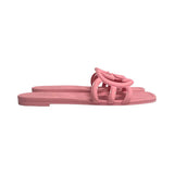 Gucci Rubber Interlocking GG Slides - Size 36