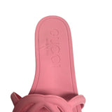 Gucci Rubber Interlocking GG Slides - Size 36
