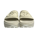 Gucci "Interlocking G Platform" Sandals - Size 40