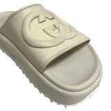Gucci "Interlocking G Platform" Sandals - Size 40