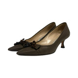 Manolo Blahnik Kitten Heel Pumps - Size 6.5