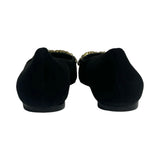 Larroude "Lee" Velvet Flats - Size 6.5