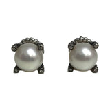 David Yurman Pearl Stud Earrings