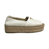 Prada Peep Toe Espadrilles - Size 37