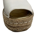 Prada Peep Toe Espadrilles - Size 37