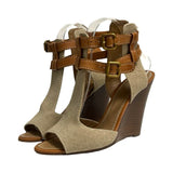 Chloe Gladiator Wedges - Size 38.5