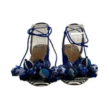 Aquazzura "Tropicana" Lace-Up Heels - Size 37