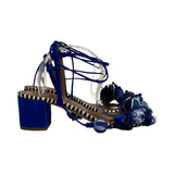 Aquazzura "Tropicana" Lace-Up Heels - Size 37