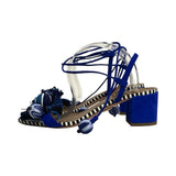 Aquazzura "Tropicana" Lace-Up Heels - Size 37