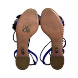 Aquazzura "Tropicana" Lace-Up Heels - Size 37