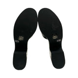 Larroude Patent Platform Mules - Size 7.5