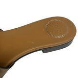 Chloe Metallic Leather Sandals - Size 39