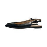 Gianvito Rossi Pointed-Toe Slingbacks - Size 38