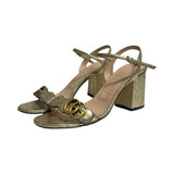 Gucci Metallic "GG Marmont" - Size 39