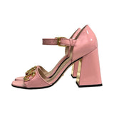 Gucci "Block Heel Horsebit" - Size 38.5