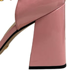 Gucci "Block Heel Horsebit" - Size 38.5