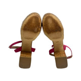Stuart Weitzman Suede Platform Sandals - Size 39.5