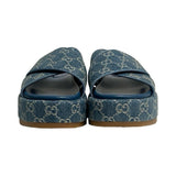 Gucci Denim Slides - Size 40