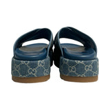 Gucci Denim Slides - Size 40