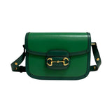 Gucci Leather Horsebit Shoulder Bag
