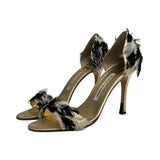 Manolo Blahnik Feather Heels - Size 38