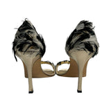 Manolo Blahnik Feather Heels - Size 38