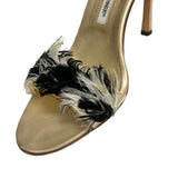 Manolo Blahnik Feather Heels - Size 38