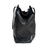 Gucci "Dollar G Interlocking" Vintage Leather Tote Bag