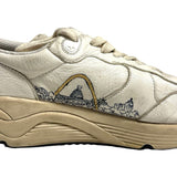 Golden Goose Running Sole Embellished Sneakers - Size 38