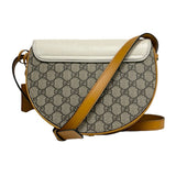 Gucci "GG Supreme Padlock Saddle" Bag