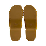 Chloe "Joy" Suede Platform Clogs - Size 40