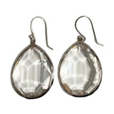 Ippolita Sterling Silver Clear Teardrop Earrings
