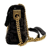 Fendi Shearling Baguette Bag